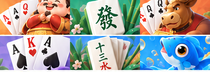 六类游戏内容插画